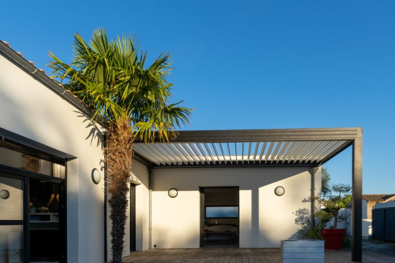 Metal Shade Installation in Santa Rosa, CA