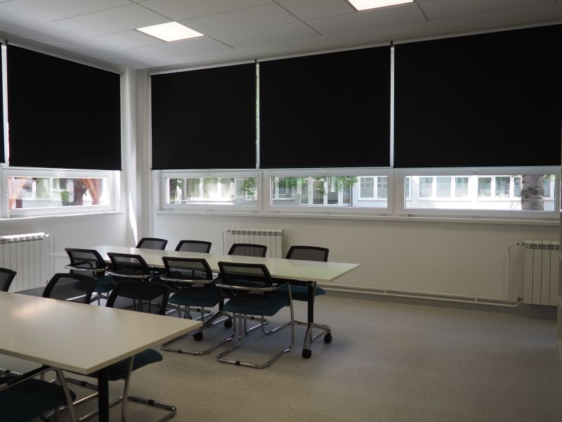 Commercial Shades Installation in Longmont, CO