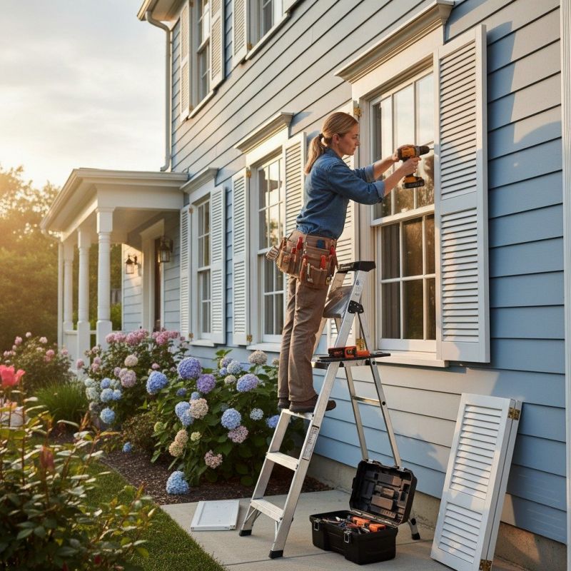 Shutter Handle Repair in Denver County, CO