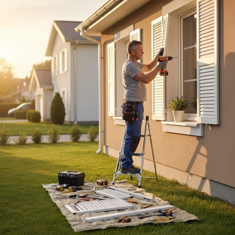 Shutter Latch Replacement in Kansas City, KS
