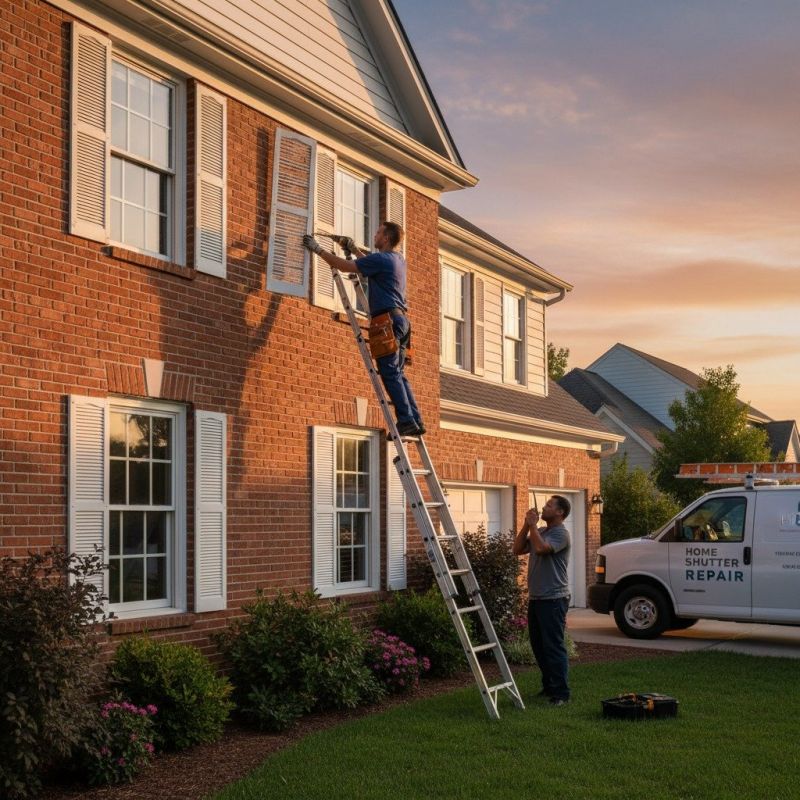 Shutter Reattachment in Arvada, CO